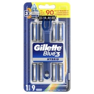 GILLETTE BLUE 3 HYBRIDNÝ holiaci strojček + 9 NÁPLŇOV