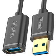 Unitek Y-C458GBK USB predlžovací kábel 1,5 m čierny