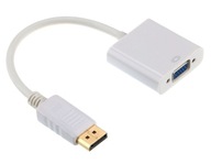 Gembird DisplayPort - VGA adaptér biely