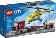 LEGO City 60343 TIR Truck Odťahové vozidlo Kocky vrtuľníka 5+