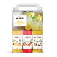 Monin limonádový sirupový set 250 ml mango vodný melón marakuja Deň babičky