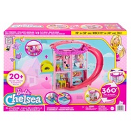 BARBIE Domček pre bábiky Chelsea 48 cm - ideálny pre deti od 3 rokov