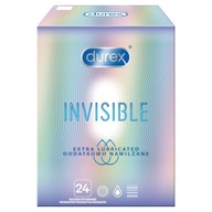 Kondómy Durex Invisible sú dodatočne zvlhčené