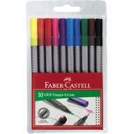 Jemné vložky do rukoväte 10 farieb FABER CASTELL