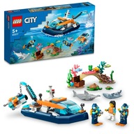 LEGO City 60377 Prieskumnícka potápačská loď + KATALÓG vo formáte PDF