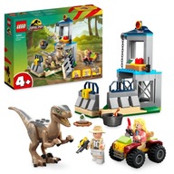 LEGO Bricks Dinosaury z Jurského sveta - Útek velociraptora (76957)