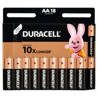 Duracell AA LR6 alkalické batérie blister 18 ks.