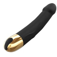 Krásny čierno-zlatý vibrátor Dorcel Silné vibrácie