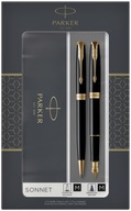 PARKER BALLPOINT + SONNET BLACK GT PLNIACE PERO