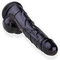 BLACK PENIS XL mužské dildo s semenníkmi DONG JBL