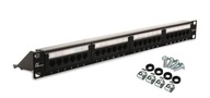 GETFORT Patch panel patchpanel RACK 19' 6e 24p UTP