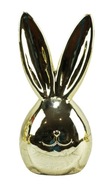 Zlatý králik zajačik veľkonočná keramika H30