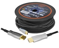 DLHÝ HYBRIDNÝ KÁBEL HDMI 50M / ULTRA HD 4K / AOC