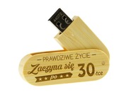 NARODENINOVÉ GRAVÍROVANIE PENDRIVE ŽIVOT ZAČÍNA PO...