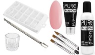 Pure Nails AcrylGel 30G + 4x doplnky + TEKUTINY