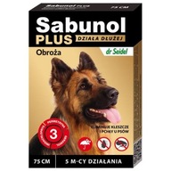 Sabunol Obojok Plus proti blchám pre psov 75cm