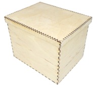 DREVENÁ BOX 30x21x13cm decoupage box