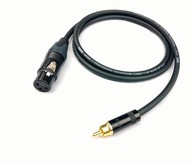 Kábel mikrofónu KLOTZ XLR na RCA NEUTRIK 5 m