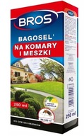 BROS Bagosel 250ml Sprej proti komárom na kliešte 500m2