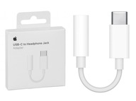 Apple adaptér USB-C na 3,5 mm slúchadlá iPhone 15 / mini Pro Max