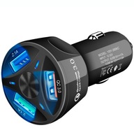 RÝCHLA NABÍJAČKA DO AUTO VÝKONNÁ 3x USB QC 3.0