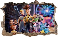 NÁLEPKY NA STENU Otvor 77 TOY STORY 4 115x75 cm