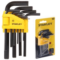 Imbusové kľúče 1,5-10mm 10ks Stanley 0-69-253