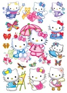 Nálepky na stenu Hello Kitty Mimmy White hk