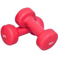 Sada 2x 3 kg činky a fitness závažia