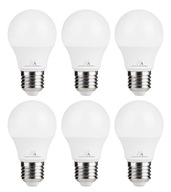 Sada 6x LED žiarovka E27 9W 920lm 3000K TEPLÁ