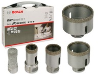 BOSCH 5 DIAMANTOVÝCH KORÚN na tvrdú keramiku