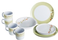 JEDÁLNA SÚPRAVA MELAMINE BRUNNER ESPRIT 16 KS