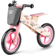 BALANCE BIKE 12' BIKE DREVENÁ TAŠKA RICOKIDS