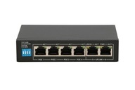 PoE switch Extralink EUROS V2 4xPoE do 250m 2xLAN