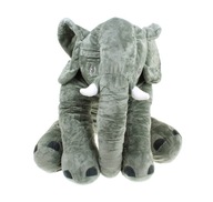 Plyšový vankúš maskota ELEPHANT 80CM VELKÝ XXL