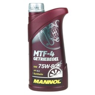 MANNOL MTF-4 GETRIEBEOEL 75W80 API GL-4 1L