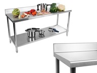 GASTRONOMICKÝ PRACOVNÝ STÔL 180x60 RANT INOX