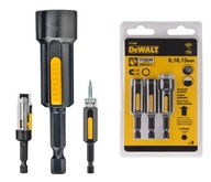 Nárazové hlavice DeWALT DT7460 8/10 / 13mm, sada 3 ks