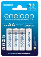 4x Dobíjacie batérie ENELOOP R6/AA 2000 mAh