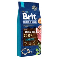 Brit Premium by Nature Sensitive jahňacia ryža 15 kg