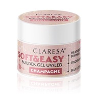 CLARESA SOFT&EASY BUILDER GEL CHAMPAGNE 45