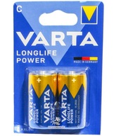 2x VARTA LR14 R14 C Batéria Power Batérie s dlhou životnosťou