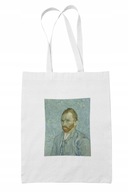 Van Gogh Shopper BAG Módna biela