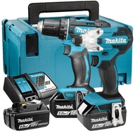 Makita DLX2339JX1 Sada skrutkovačov + kľúč 3x5Ah