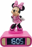 Digitálny budík s 3D nočným svetlom Disney Minnie a zvukovými efektmi