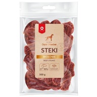 MAKED BEEF STEAKS 500G 90% MÄSO HOVÄDZIA PRECHÚDKA BOHATÁ NA BIELKOVINY BEZ ZRNA