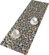 Bertoni plstený behúň na stôl 33x95 cm - Pebbles