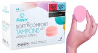 BEPPY Soft+Comfort WET Vlhčené tampóny SPONGE bez šnúrky 8 ks.