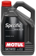 Motul Specific 504,00 507,00 504 507 5W30 5L