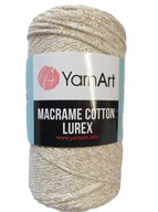 Výplet YarnArt / Macrame Bavlna Lurex, col 724